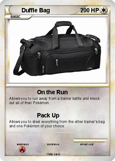 Pokemon Duffle Bag