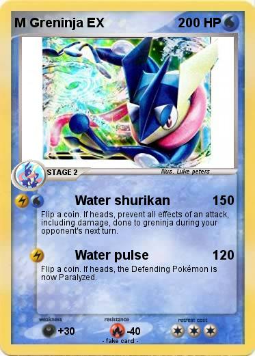 Pokemon M Greninja EX