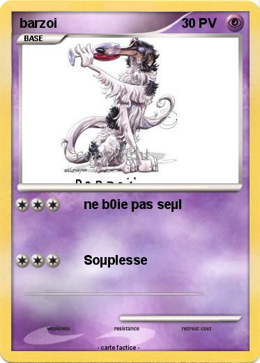 Pokemon barzoi