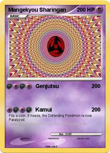 Pokemon Mangekyou Sharingan
