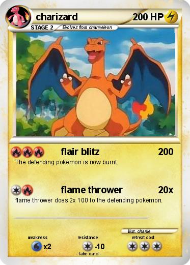 Pokemon charizard