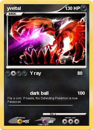 Pokemon yveltal