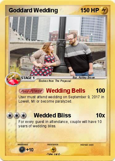 Pokemon Goddard Wedding