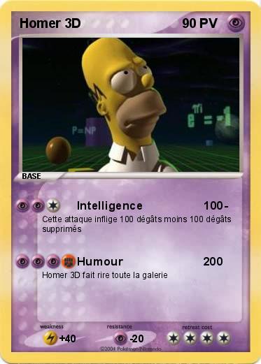 Pokemon Homer 3D