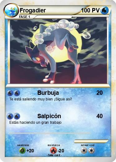 Pokemon Frogadier