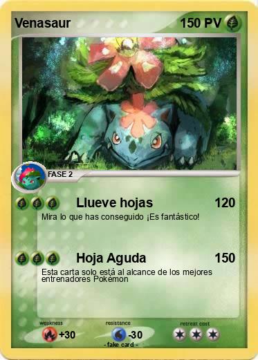 Pokemon Venasaur