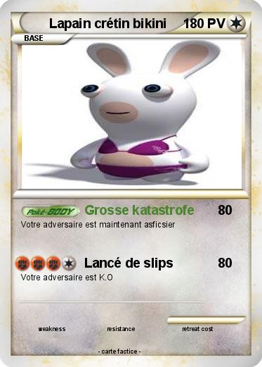 Pokemon Lapain crétin bikini