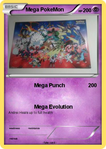 Pokemon Mega PokeMon