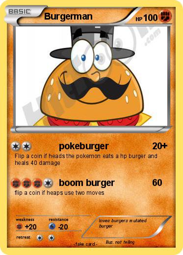Pokemon Burgerman