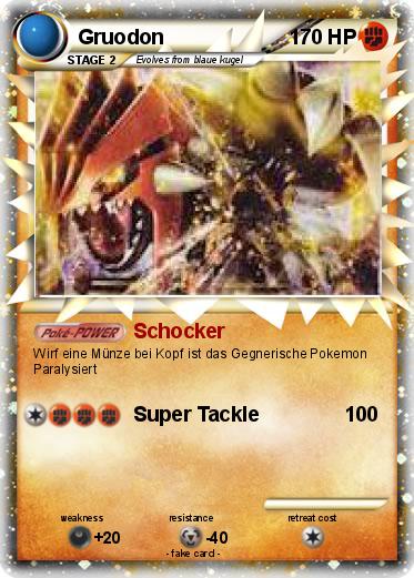 Pokemon Gruodon