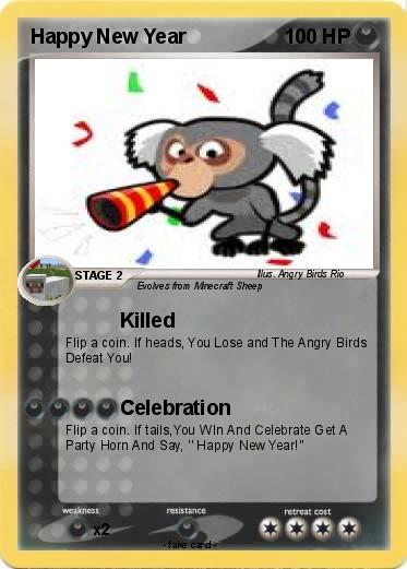 Pokemon Happy New Year