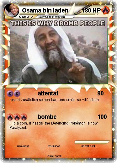 Pokemon Osama bin laden