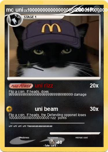 Pokemon mc uni
