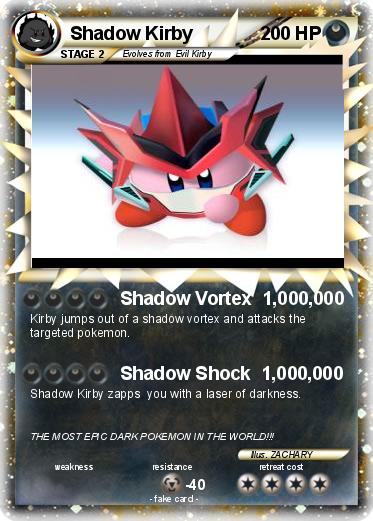 Pokemon Shadow Kirby