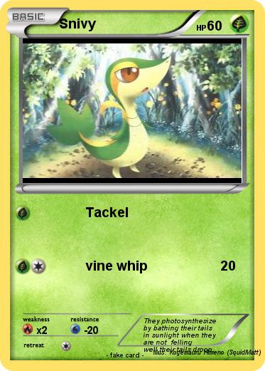 Pokemon Snivy