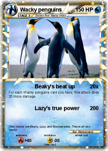 Pokemon Wacky penguins