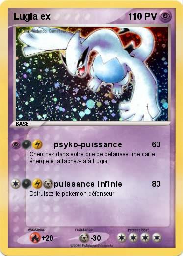 Pokemon Lugia ex