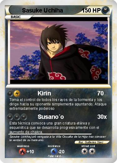 Pokemon Sasuke Uchiha