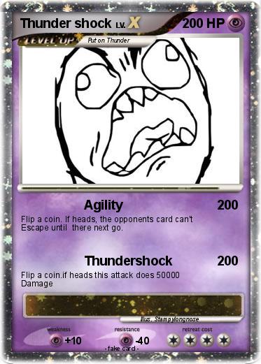 Pokemon Thunder shock