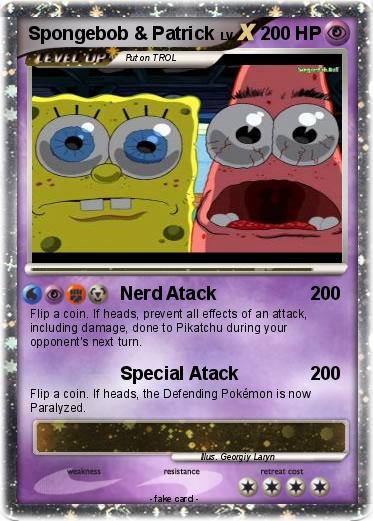Pokemon Spongebob & Patrick