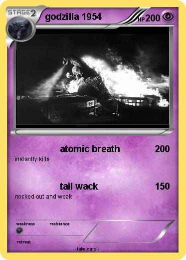 Pokemon godzilla 1954