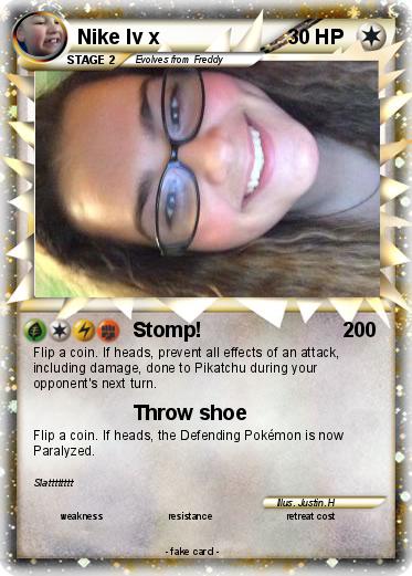 Pokemon Nike lv x