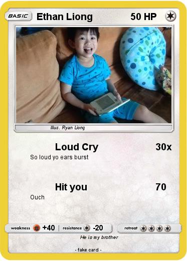 Pokemon Ethan Liong