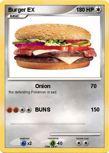 Pokemon Burger EX