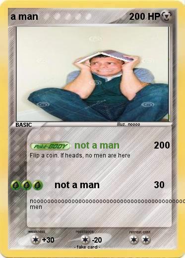 Pokemon a man