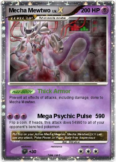 Pokemon Mecha Mewtwo