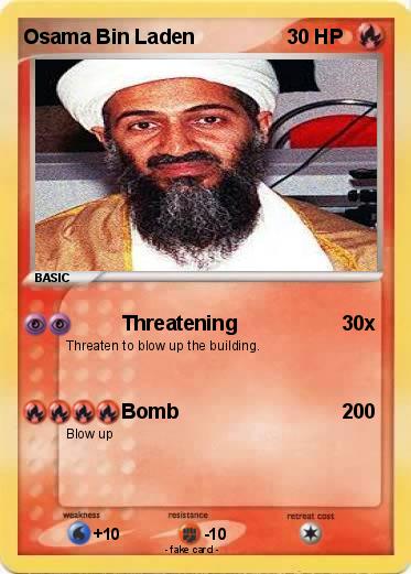 Pokemon Osama Bin Laden