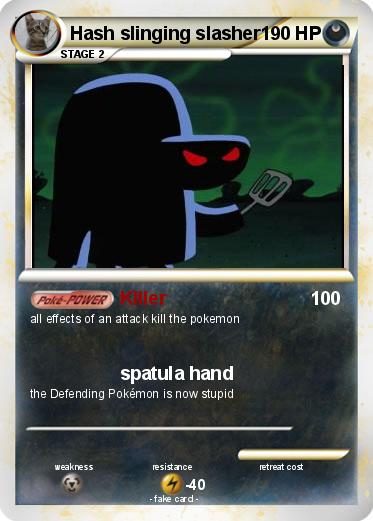 Pokemon Hash slinging slasher