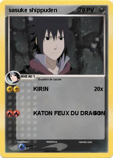 Pokemon sasuke shippuden