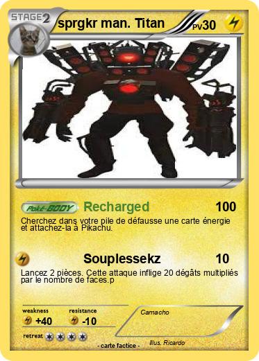 Pokemon sprgkr man. Titan