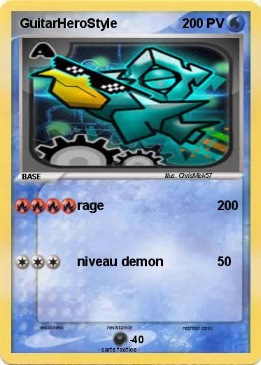 Pokemon GuitarHeroStyle
