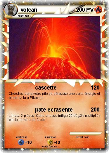 Pokemon volcan