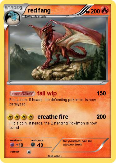 Pokemon red fang