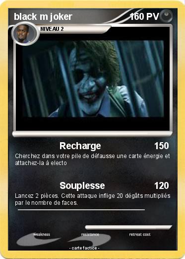 Pokemon black m joker