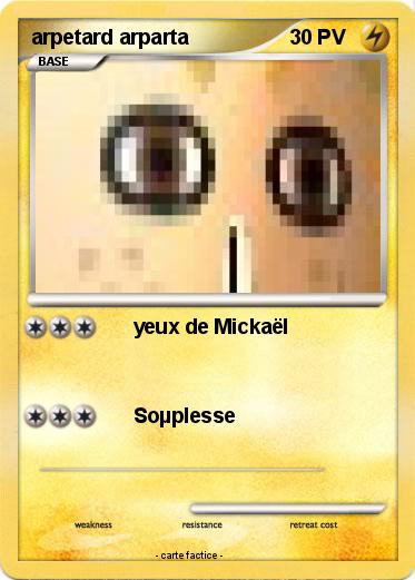 Pokemon arpetard arparta