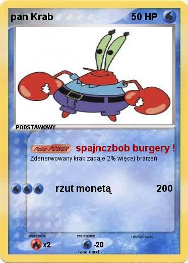 Pokemon pan Krab