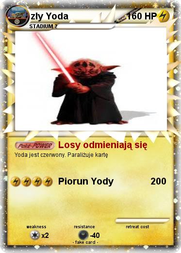 Pokemon zły Yoda