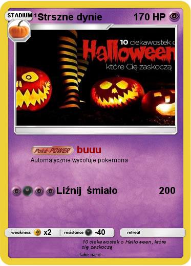 Pokemon Strszne dynie
