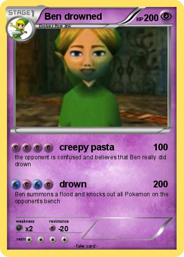 Pokemon Ben drowned
