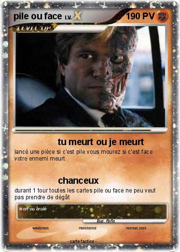 Pokemon pile ou face