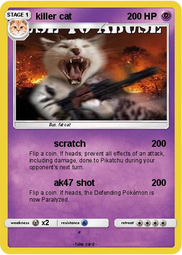 Pokemon killer cat
