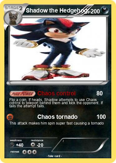 Pokemon Shadow the Hedgehog
