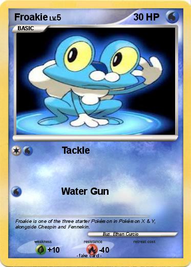 Pokemon Froakie