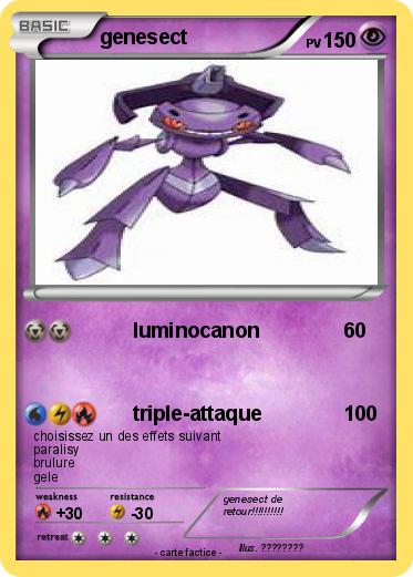 Pokemon genesect