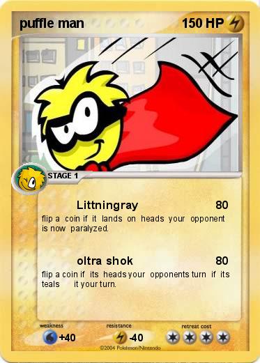 Pokemon puffle man