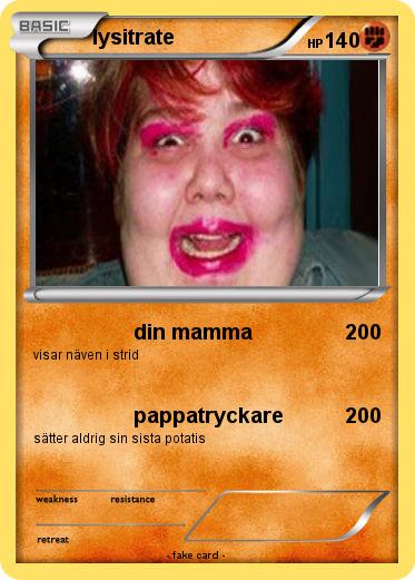 Pokemon lysitrate